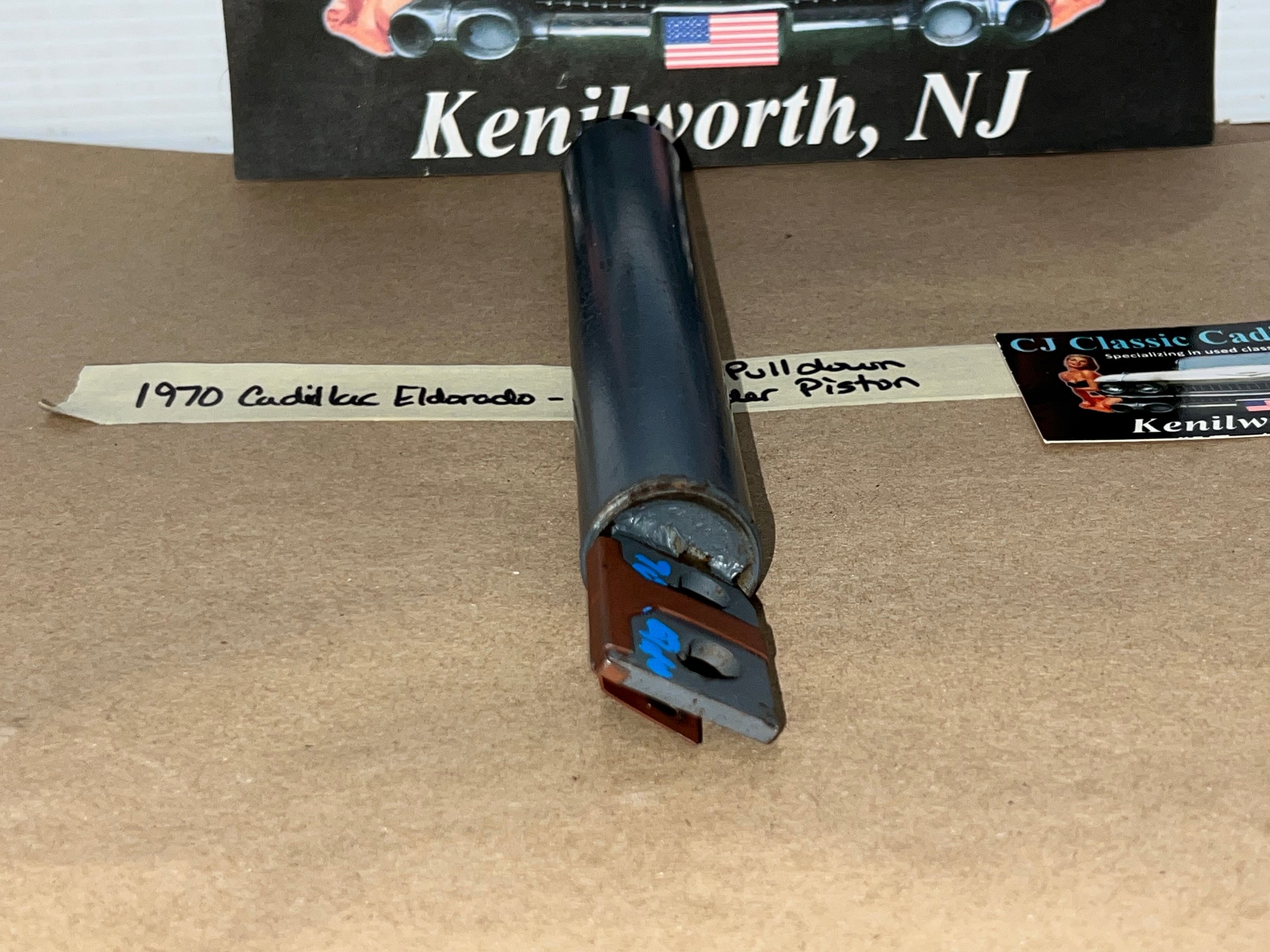 OEM 1962 1963 1964 1965 1966 1967 1968 1969 1970 Cadillac Deville Fleetwood Calais 1962 1963 1964 1965 1966 1967 1968 1969 1970 1971 1972 1973 Eldorado REAR DECK LID MECHANICAL TRUNK PULLDOWN CYLINDER PISTON #4846169/#9874446 - Image 9