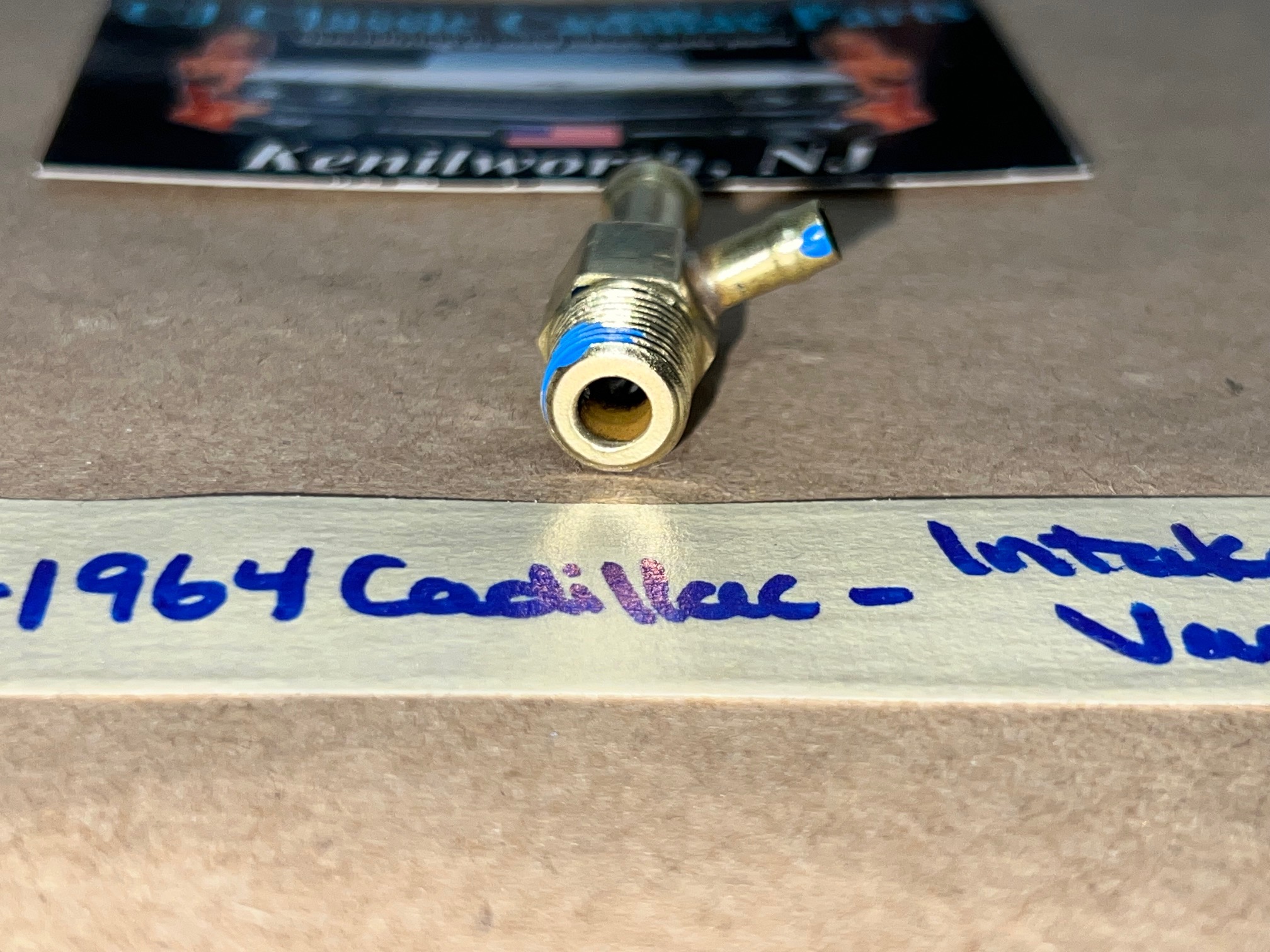 1959 1960 1961 1962 1963 1964 CADILLAC DEVILLE ELDORADO FLEETWOOD REAR INTAKE MANIFOLD VACUUM TEE TREE CONNECTOR FITTING (DOUBLE OUTLET) #1475109/#1481991/#1474314 - Image 8