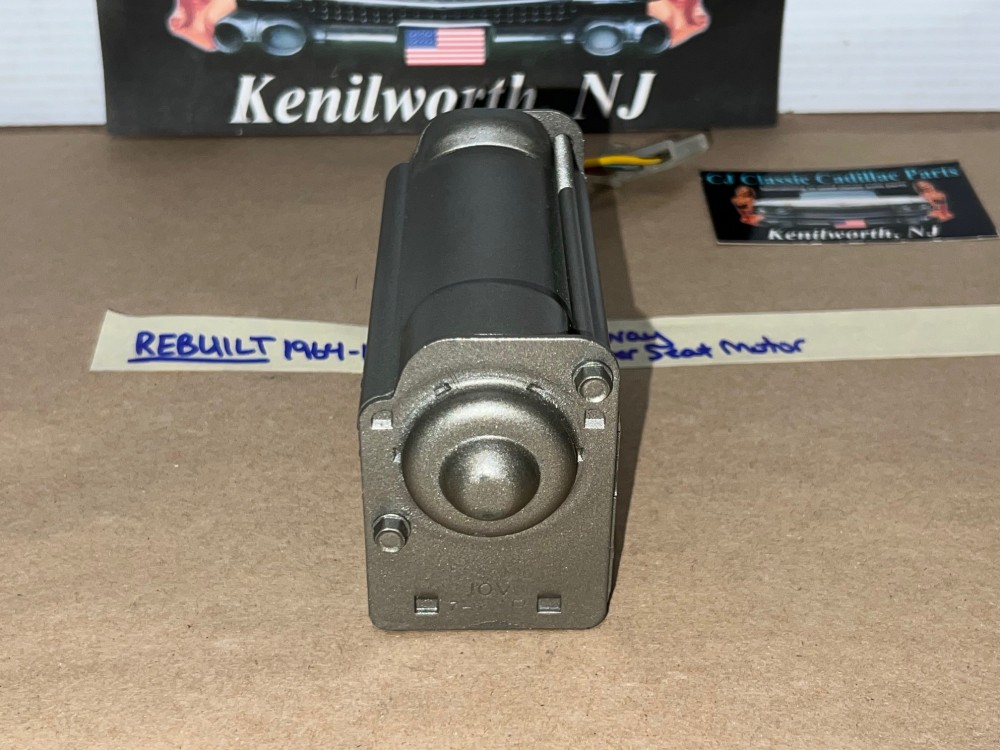 REBUILT 1964 1965 1966 1967 1968 1969 1970 1971 1972 1973 1974 1975 CADILLAC DEVILLE ELDORADO CALAIS FLEETWOOD DELCO ORIGINAL 6 WAY POWER SEAT MOTOR #4960550 - Image 8