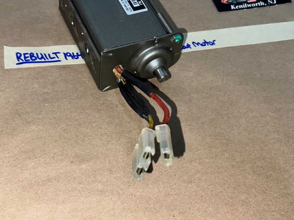 REBUILT 1964 1965 1966 1967 1968 1969 1970 1971 1972 1973 1974 1975 CADILLAC DEVILLE ELDORADO CALAIS FLEETWOOD DELCO ORIGINAL 6 WAY POWER SEAT MOTOR #4960550 - Image 4