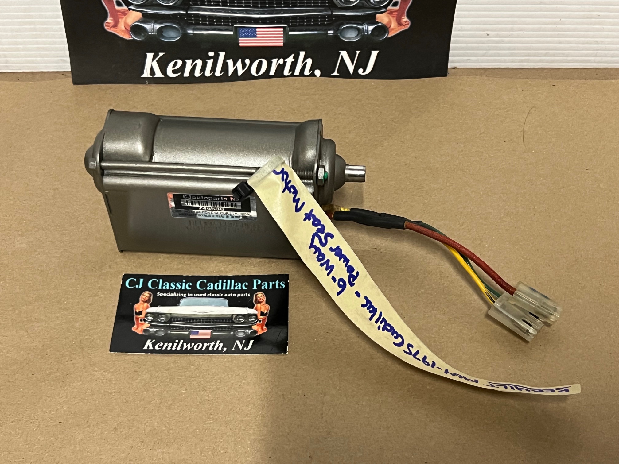 REBUILT 1964 1965 1966 1967 1968 1969 1970 1971 1972 1973 1974 1975 CADILLAC DEVILLE ELDORADO CALAIS FLEETWOOD DELCO ORIGINAL 6 WAY POWER SEAT MOTOR #4960550 - Image 13