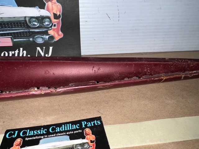 OEM 1959 Cadillac Deville Eldorado Fleetwood REAR QUARTER PANEL INNER OR OUTER BLISTER TRIM #3631999/#4766262 - Image 3