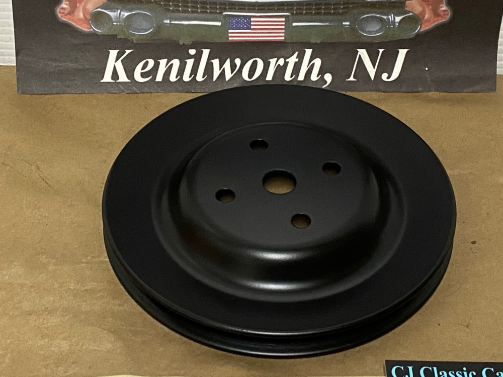 RESTORED 1976 1977 1978 Cadillac Deville Eldorado Fleetwood WATER PUMP PULLEY SINGLE GROOVE (WITHOUT A.I.R) #1609647 - Image 8
