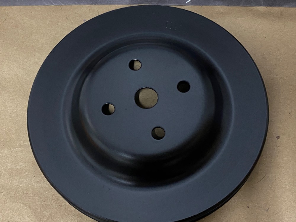 RESTORED 1976 1977 1978 Cadillac Deville Eldorado Fleetwood WATER PUMP PULLEY SINGLE GROOVE (WITHOUT A.I.R) #1609647 - Image 6