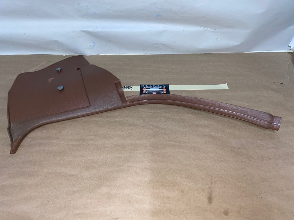 OEM 1971 1972 1973 1974 1975 1976 Cadillac Deville Eldorado Fleetwood Calais RIGHT PASSENGER SIDE LOWER KICK PANEL TRIM - CAMEL/BUCKSKIN #9826586 - Image 4