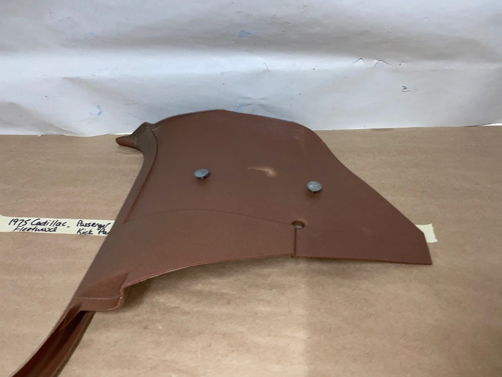 OEM 1971 1972 1973 1974 1975 1976 Cadillac Deville Eldorado Fleetwood Calais RIGHT PASSENGER SIDE LOWER KICK PANEL TRIM - CAMEL/BUCKSKIN #9826586 - Image 15