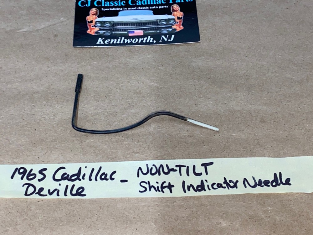 OEM 1965 1966 Cadillac Deville Eldorado Fleetwood Calais STEERING COLUMN SHIFT INDICATOR NEEDLE POINTER ROD #1483732 - Image 4
