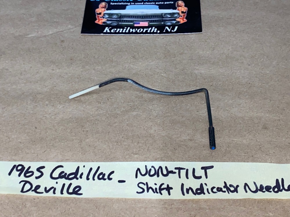 OEM 1965 1966 Cadillac Deville Eldorado Fleetwood Calais STEERING COLUMN SHIFT INDICATOR NEEDLE POINTER ROD #1483732 - Image 6