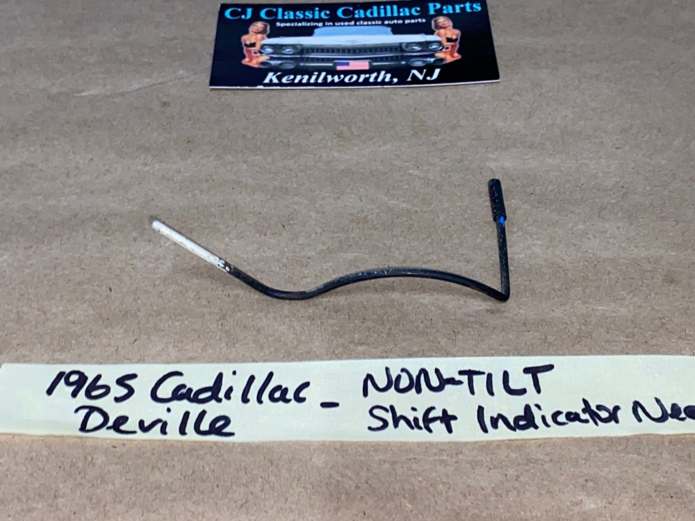 OEM 1965 1966 Cadillac Deville Eldorado Fleetwood Calais STEERING COLUMN SHIFT INDICATOR NEEDLE POINTER ROD #1483732 - Image 7