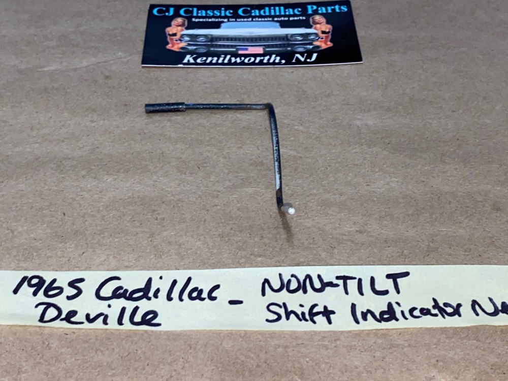 OEM 1965 1966 Cadillac Deville Eldorado Fleetwood Calais STEERING COLUMN SHIFT INDICATOR NEEDLE POINTER ROD #1483732 - Image 10