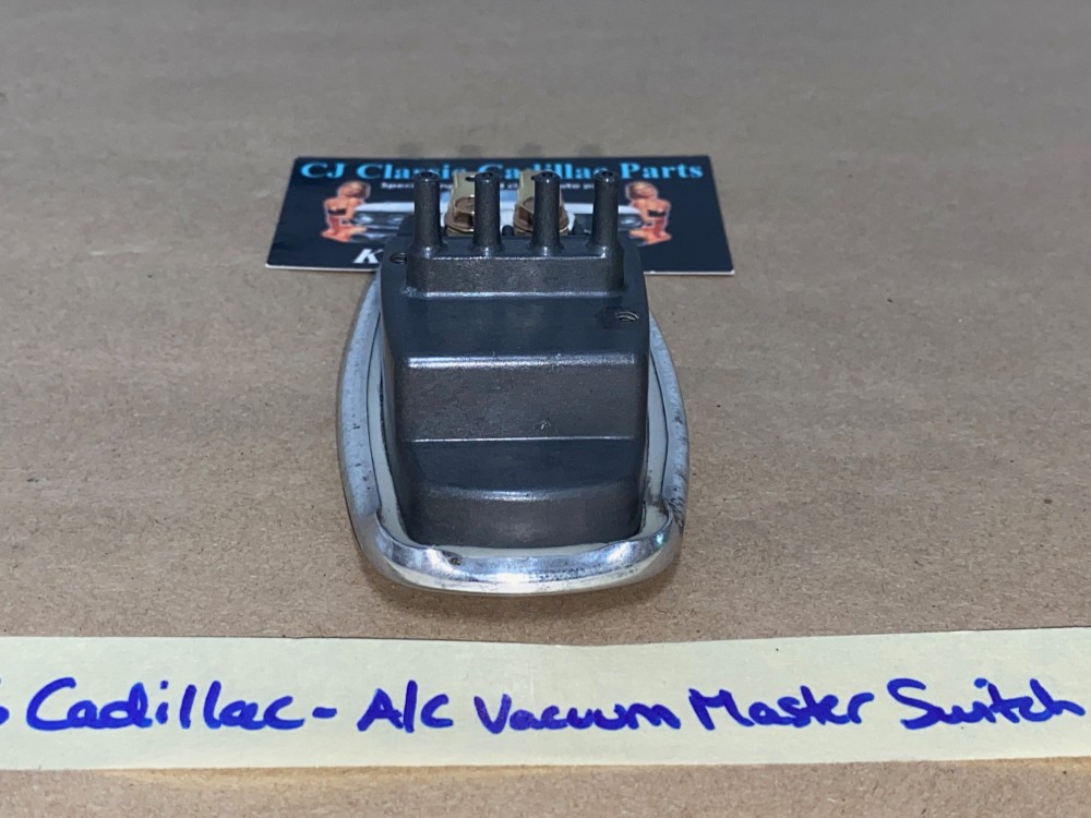 OEM 1964 1965 1966 1967 1968 1969 1970 1971 1972 1973 1974 Cadillac Deville Fleetwood Calais Eldorado A/C CLIMATE CONTROL VACUUM MASTER RELAY SWITCH STEAMBOAT *TESTED* - Image 3