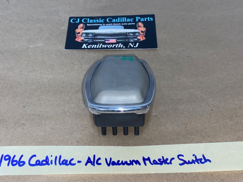 OEM 1964 1965 1966 1967 1968 1969 1970 1971 1972 1973 1974 Cadillac Deville Fleetwood Calais Eldorado A/C CLIMATE CONTROL VACUUM MASTER RELAY SWITCH STEAMBOAT *TESTED* - Image 7