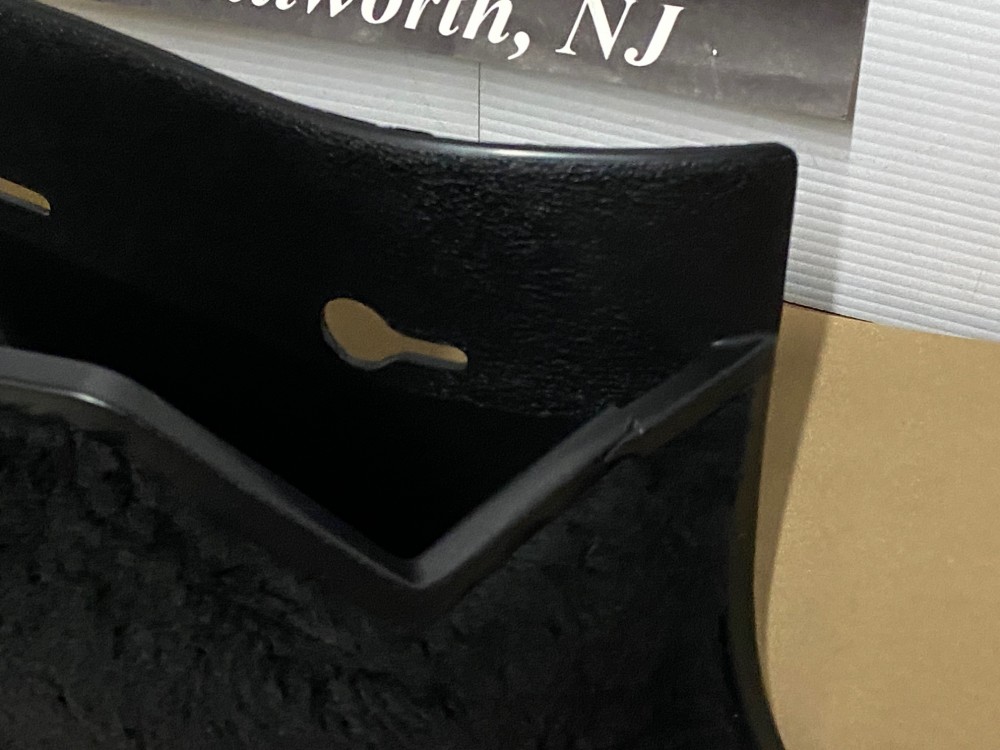 OEM 1971 1972 1973 1974 1975 1976 Cadillac Deville Eldorado Fleetwood Calais RIGHT PASSENGER SIDE KICK PANEL WASTE BASKET TRASH CAN BLACK - Image 3