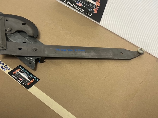 OEM 1971 1972 1973 1974 1975 1976 CADILLAC COUPE DEVILLE, CALAIS COUPE, ELDORADO 1977 1978 ELDORADO 2DOOR RIGHT PASSENGER SIDE FRONT DOOR WINDOW REGULATOR #9831930/#20041604 - Image 6
