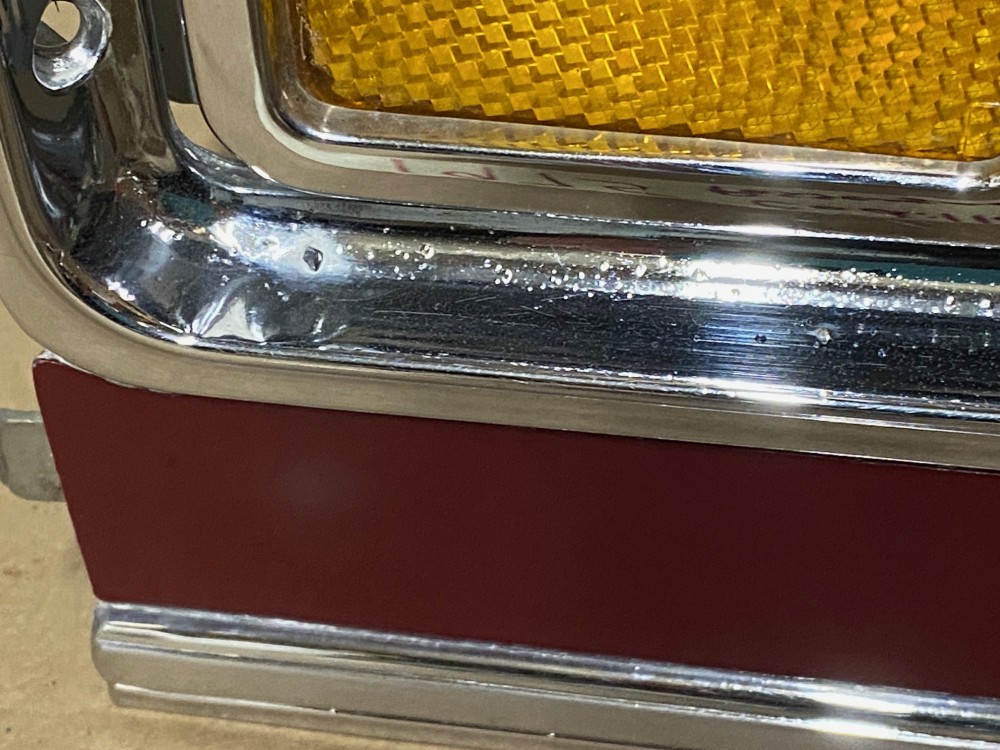 OEM 1975 1976 Cadillac Deville Calais Fleetwood RIGHT PASSENGER SIDE TURN SIGNAL PARK CORNER LIGHT LENS #1605271/#5968018/#5966732 - Image 10