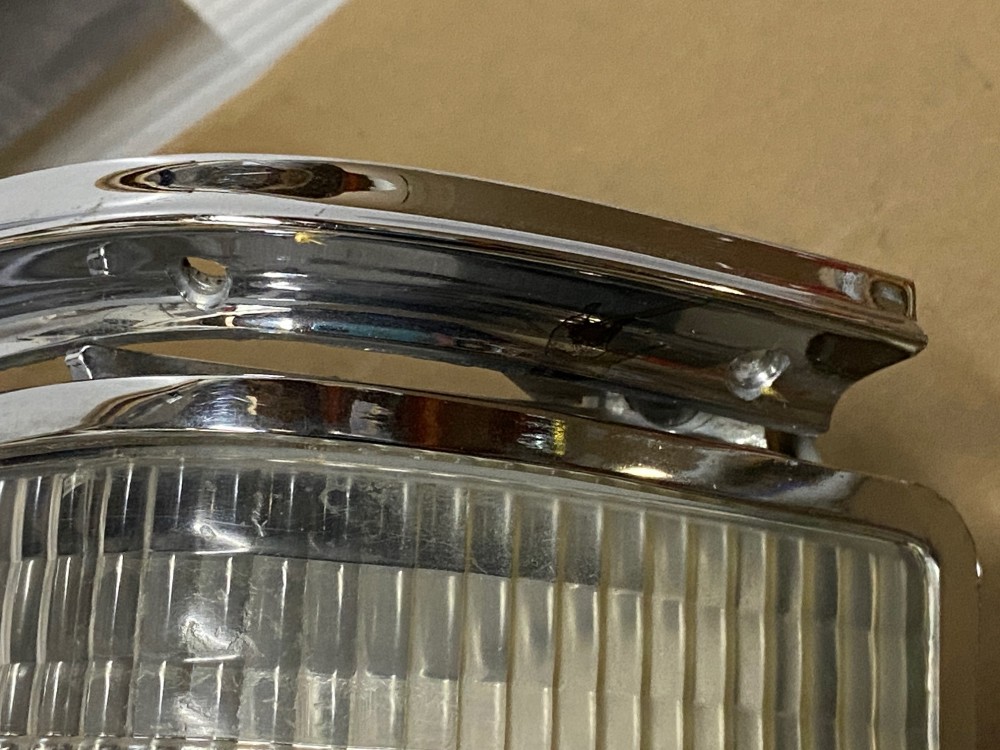 OEM 1975 1976 Cadillac Deville Calais Fleetwood RIGHT PASSENGER SIDE TURN SIGNAL PARK CORNER LIGHT LENS #1605271/#5968018/#5966732 - Image 11