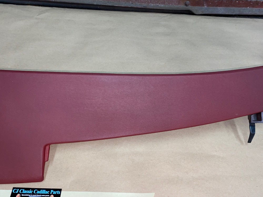 OEM 1974 1975 1976 Cadillac Deville Eldorado Calais Fleetwood 1974 1975 1976 1977 1978 Eldorado TOP UPPER DASH DASHBOARD - DARK RED - Image 4