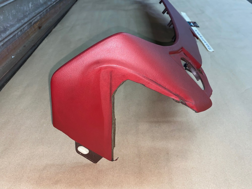OEM 1974 1975 1976 Cadillac Deville Eldorado Calais Fleetwood 1974 1975 1976 1977 1978 Eldorado TOP UPPER DASH DASHBOARD - DARK RED - Image 10