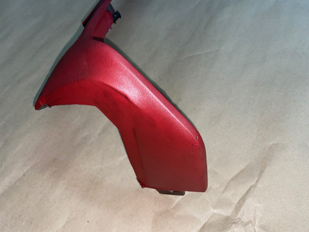 OEM 1974 1975 1976 Cadillac Deville Eldorado Calais Fleetwood 1974 1975 1976 1977 1978 Eldorado TOP UPPER DASH DASHBOARD - DARK RED - Image 11