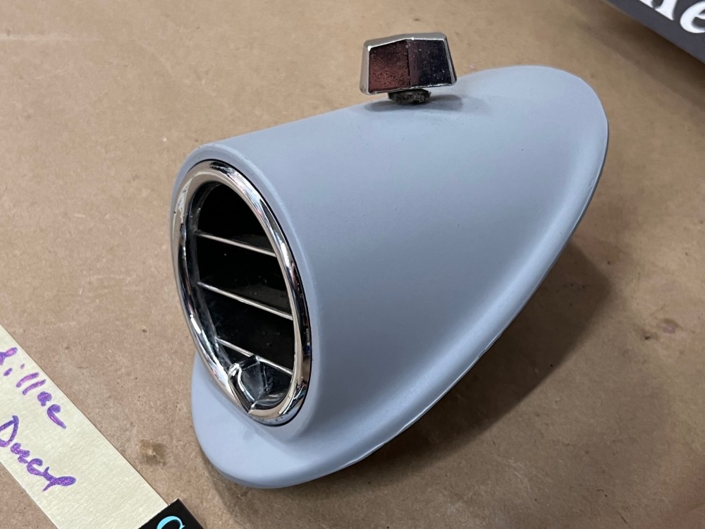 OEM 1959 1960 Cadillac Deville Eldorado Fleetwood DASH AIR CONDITIONER A/C HEATER OUTER AIR VENT DUCT #3512194 - Image 2