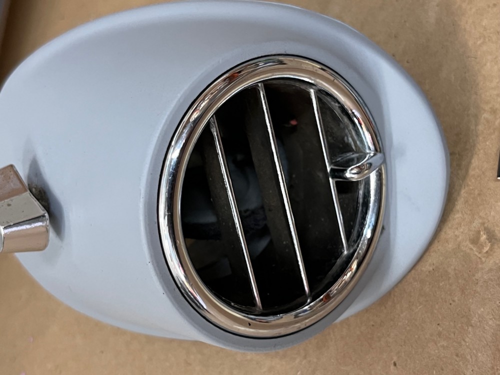 OEM 1959 1960 Cadillac Deville Eldorado Fleetwood DASH AIR CONDITIONER A/C HEATER OUTER AIR VENT DUCT #3512194 - Image 3