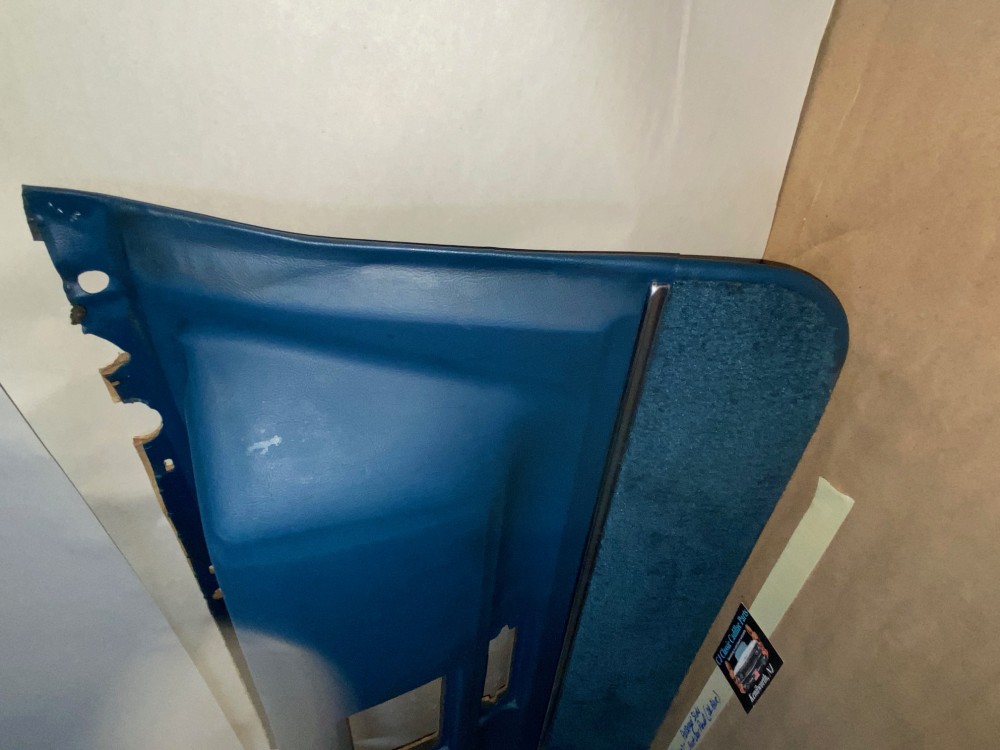 OEM 1971 1972 1973 1974 1975 1976 Cadillac Sedan Deville Fleetwood Calais 4 Door RIGHT PASSENGER SIDE FRONT LOWER DOOR PANEL ARM REST - DARK BLUE - Image 16