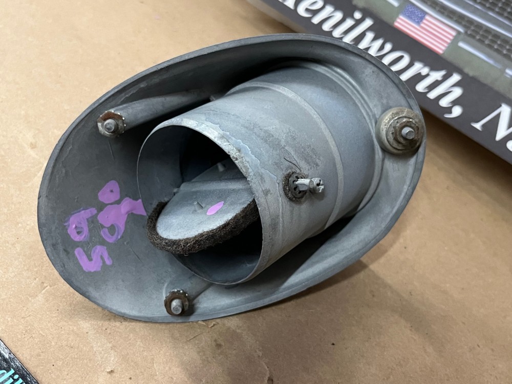 OEM 1959 1960 Cadillac Deville Eldorado Fleetwood DASH AIR CONDITIONER A/C HEATER OUTER AIR VENT DUCT #3512194 - Image 12