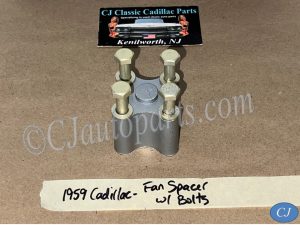 OEM 1958 1959 1960 Cadillac Deville Eldorado Fleetwood ENGINE COOLING FAN BLADE SPACER #1476107
