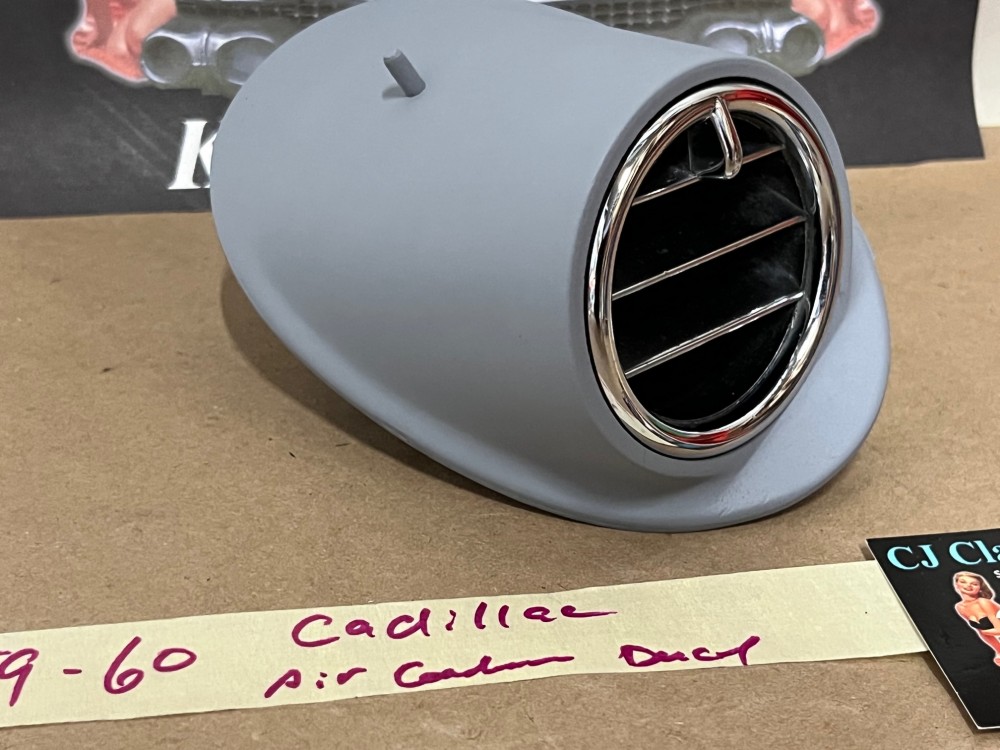 OEM 1959 1960 Cadillac Deville Eldorado Fleetwood DASH AIR CONDITIONER A/C HEATER OUTER AIR VENT DUCT #3512194 - Image 2