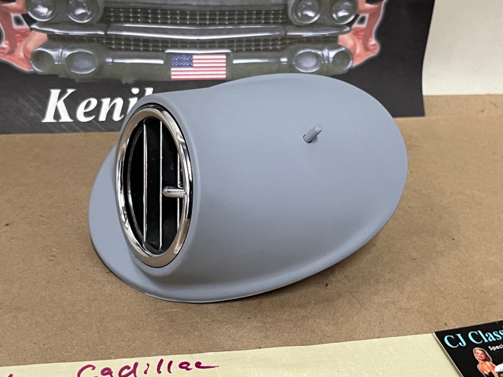 OEM 1959 1960 Cadillac Deville Eldorado Fleetwood DASH AIR CONDITIONER A/C HEATER OUTER AIR VENT DUCT #3512194 - Image 5
