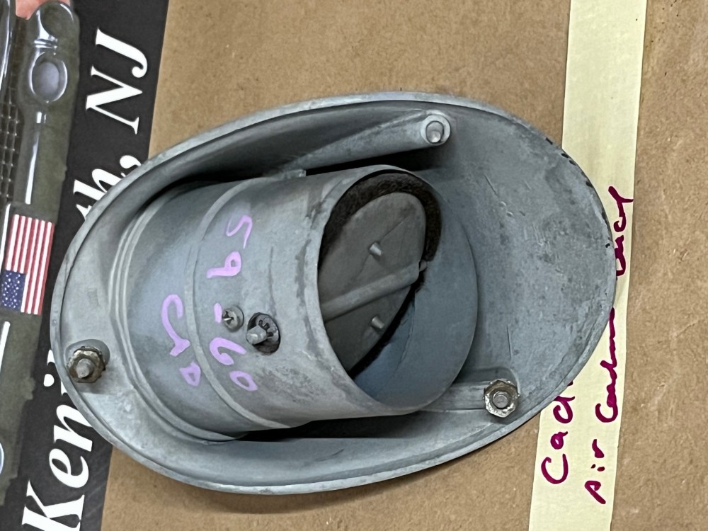 OEM 1959 1960 Cadillac Deville Eldorado Fleetwood DASH AIR CONDITIONER A/C HEATER OUTER AIR VENT DUCT #3512194 - Image 10
