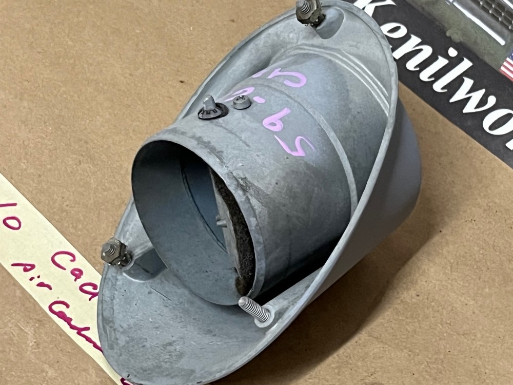 OEM 1959 1960 Cadillac Deville Eldorado Fleetwood DASH AIR CONDITIONER A/C HEATER OUTER AIR VENT DUCT #3512194 - Image 14