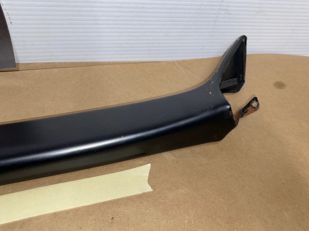 OEM 1974 1975 1976 Cadillac Sedan DeVille Calais Fleetwood RIGHT PASSENGER INTERIOR WINDSHIELD A PILLAR TRIM BLACK - Image 12