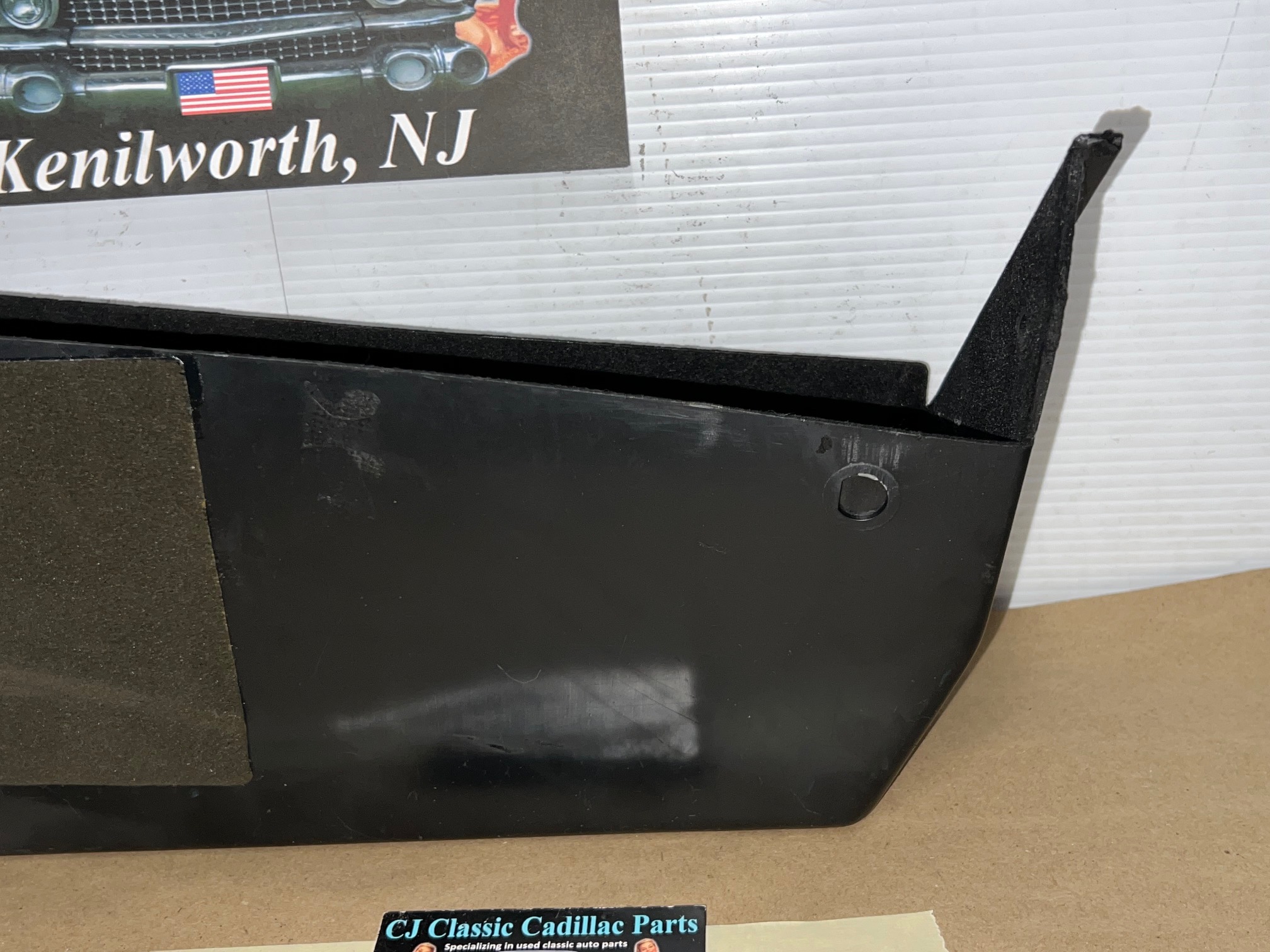 OEM 1974 1975 1976 Cadillac Deville Fleetwood Calais 1974 1975 1976 1977 1978 Cadillac Eldorado DASH GLOVE BOX GLOVEBOX LINER STORAGE TRAY COMPARTMENT #1602436 - Image 9