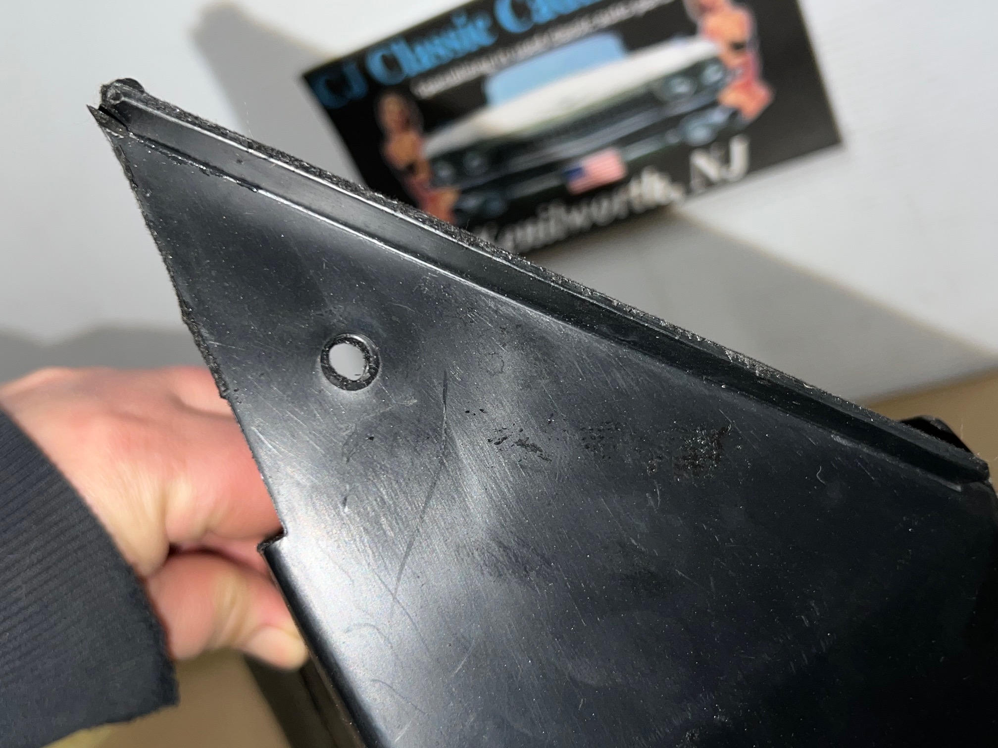 OEM 1974 1975 1976 Cadillac Deville Fleetwood Calais 1974 1975 1976 1977 1978 Cadillac Eldorado DASH GLOVE BOX GLOVEBOX LINER STORAGE TRAY COMPARTMENT #1602436 - Image 15