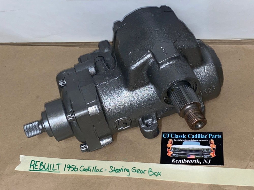 REBUILT FACTORY ORIGINAL 1956 CADILLAC DEVILLE ELDORADO FLEETWOOD POWER STEERING GEAR BOX GEARBOX #5683903 - Image 2