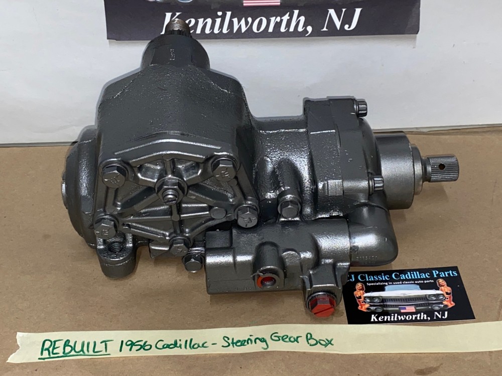 REBUILT FACTORY ORIGINAL 1956 CADILLAC DEVILLE ELDORADO FLEETWOOD POWER STEERING GEAR BOX GEARBOX #5683903 - Image 5