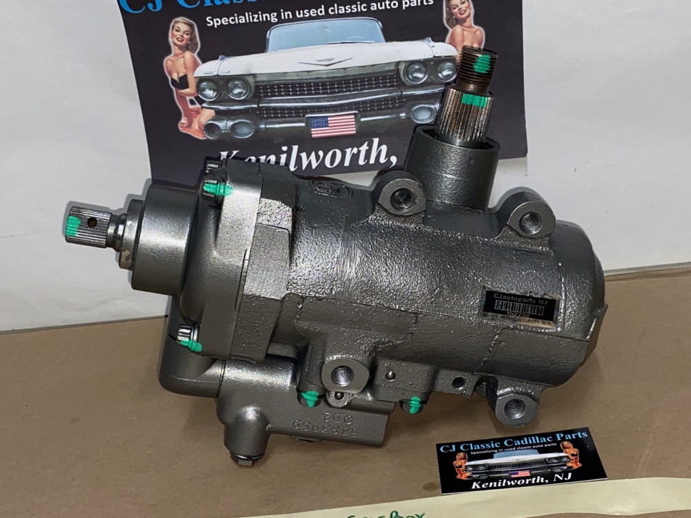 REBUILT FACTORY ORIGINAL 1956 CADILLAC DEVILLE ELDORADO FLEETWOOD POWER STEERING GEAR BOX GEARBOX #5683903 - Image 7