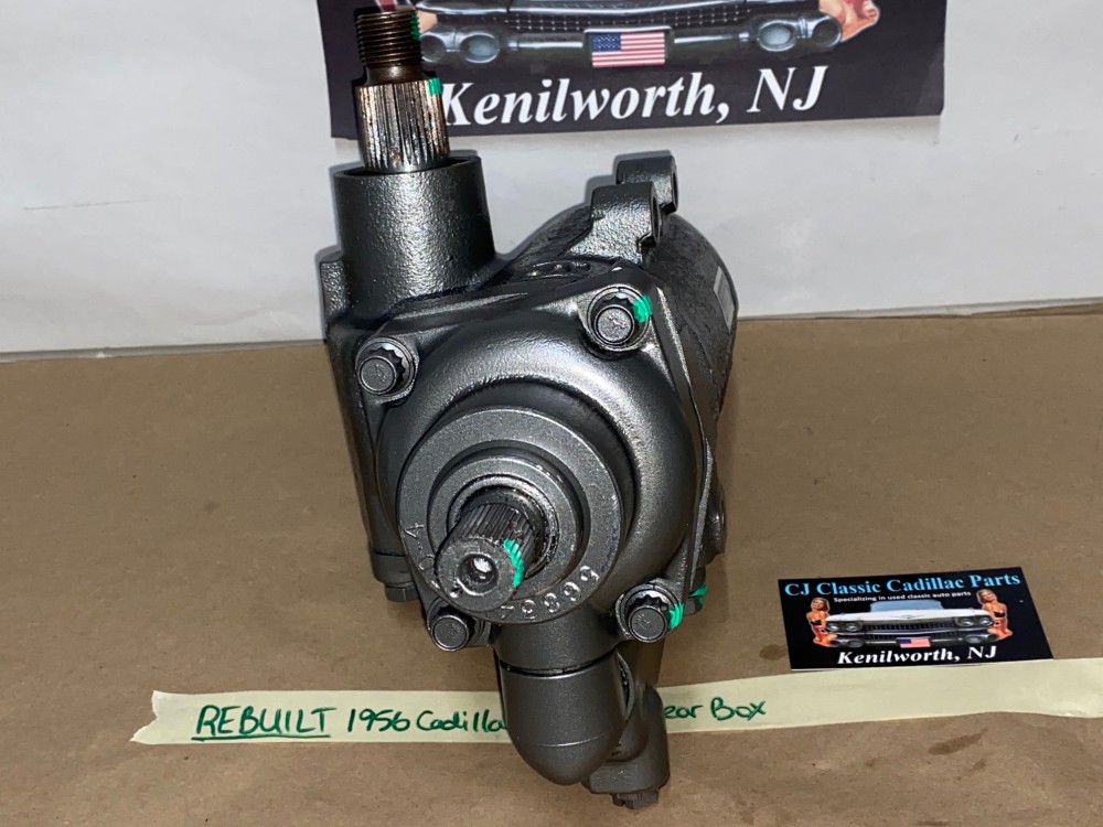 REBUILT FACTORY ORIGINAL 1956 CADILLAC DEVILLE ELDORADO FLEETWOOD POWER STEERING GEAR BOX GEARBOX #5683903 - Image 10