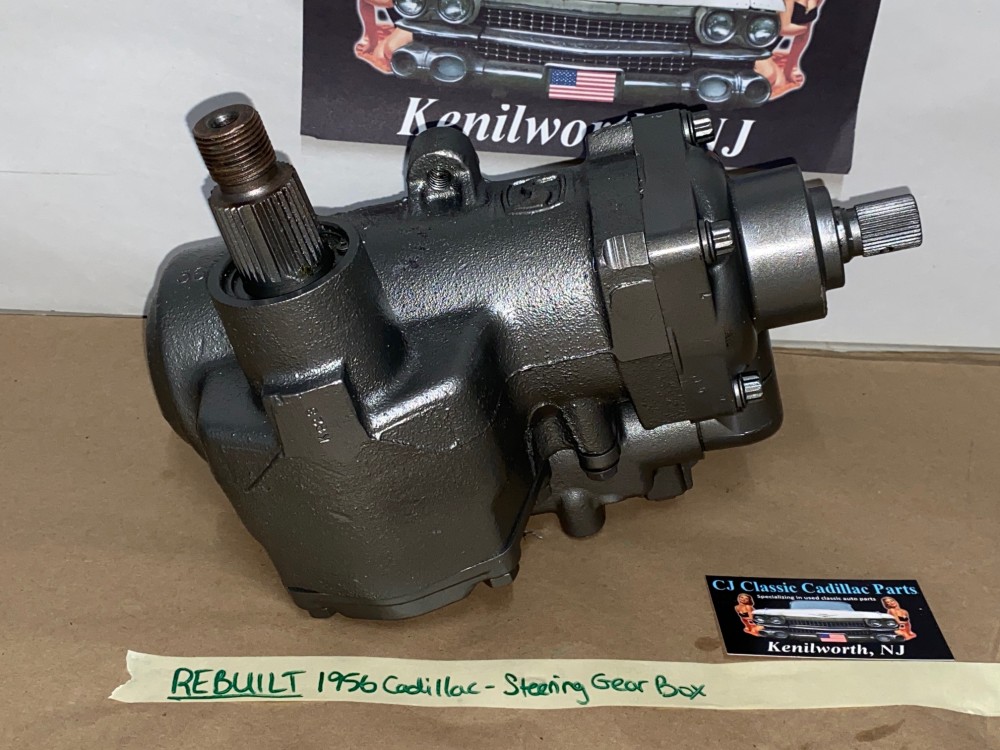 REBUILT FACTORY ORIGINAL 1956 CADILLAC DEVILLE ELDORADO FLEETWOOD POWER STEERING GEAR BOX GEARBOX #5683903 - Image 11