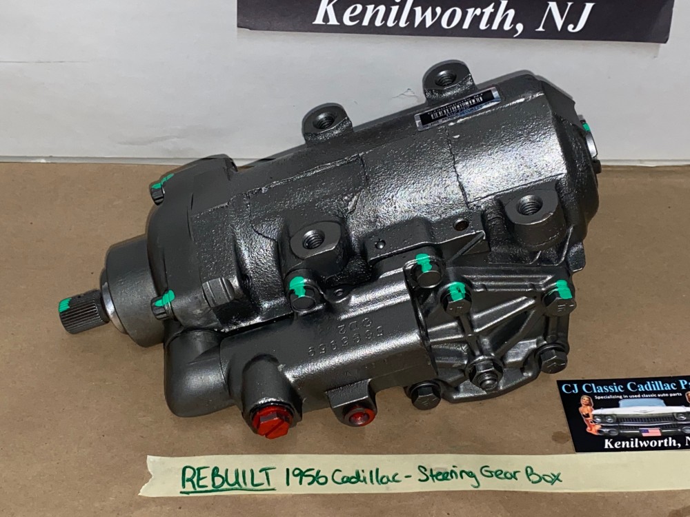 REBUILT FACTORY ORIGINAL 1956 CADILLAC DEVILLE ELDORADO FLEETWOOD POWER STEERING GEAR BOX GEARBOX #5683903 - Image 15