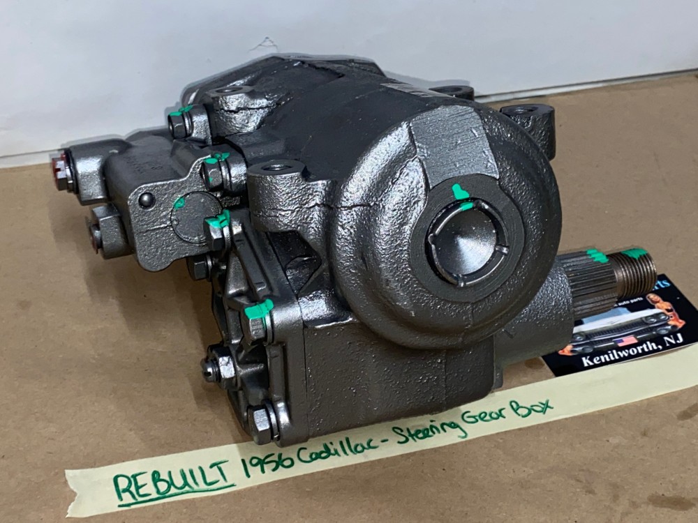 REBUILT FACTORY ORIGINAL 1956 CADILLAC DEVILLE ELDORADO FLEETWOOD POWER STEERING GEAR BOX GEARBOX #5683903 - Image 20
