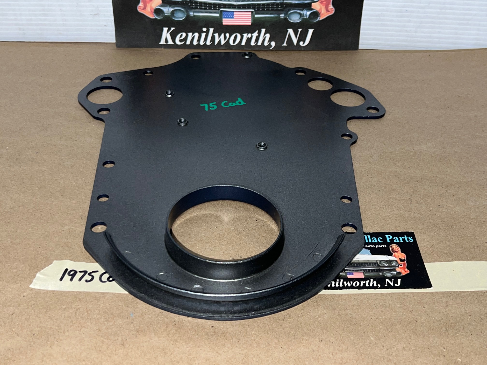 OEM 1968 1969 1970 1971 1972 1973 1974 1975 1976 Cadillac Eldorado Deville Fleetwood Calais 472/500 Engine FRONT TIMING CHAIN COVER #3633103 - Image 8