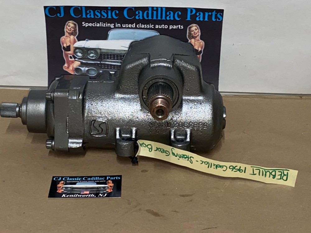 REBUILT FACTORY ORIGINAL 1956 CADILLAC DEVILLE ELDORADO FLEETWOOD POWER STEERING GEAR BOX GEARBOX #5683903 - Image 21