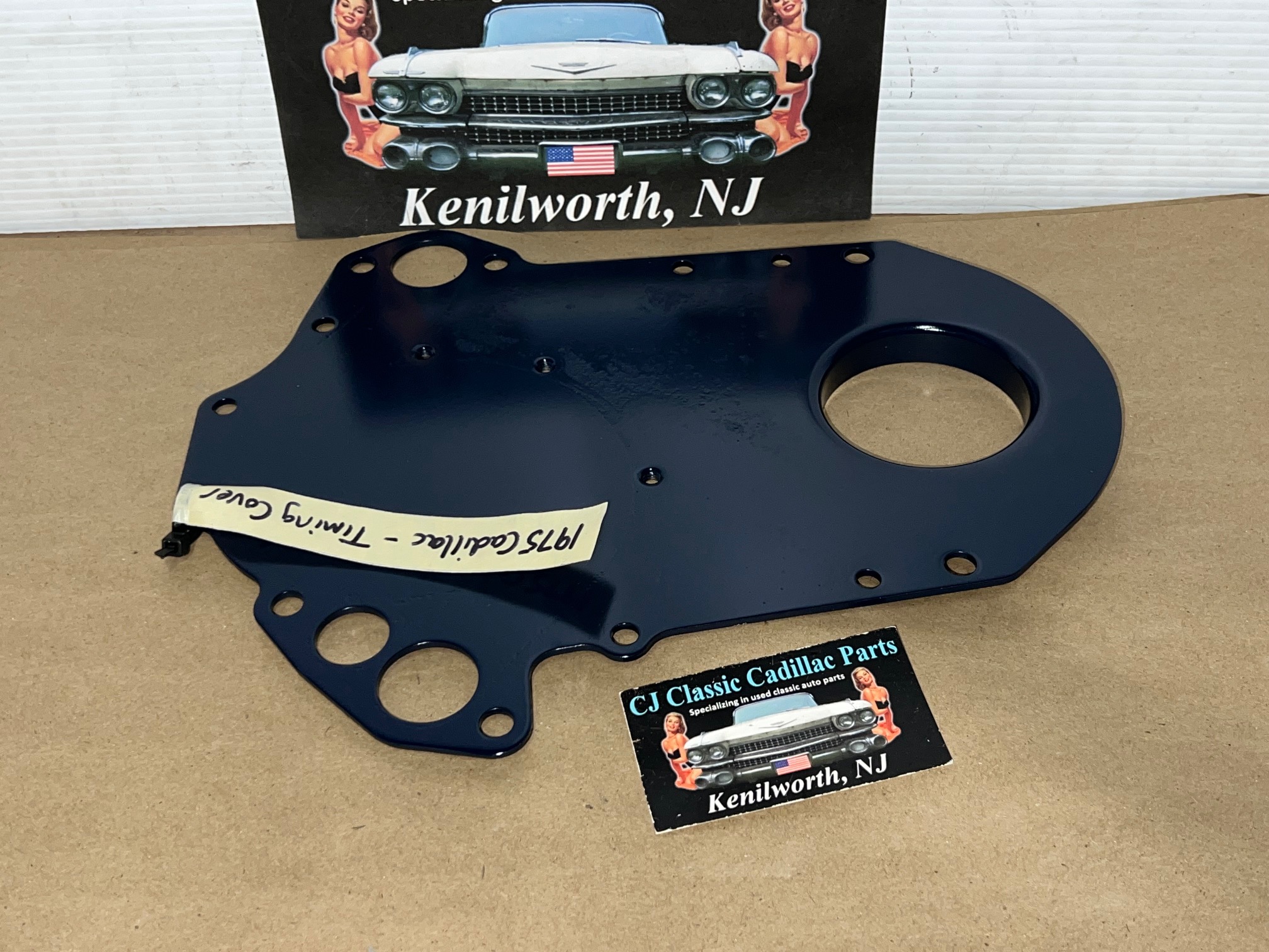 OEM 1968 1969 1970 1971 1972 1973 1974 1975 1976 Cadillac Eldorado Deville Fleetwood Calais 472/500 Engine FRONT TIMING CHAIN COVER #3633103 - Image 15