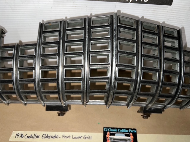 OEM 1976 Cadillac Eldorado FRONT LOWER GRILL #1606878 - Image 20