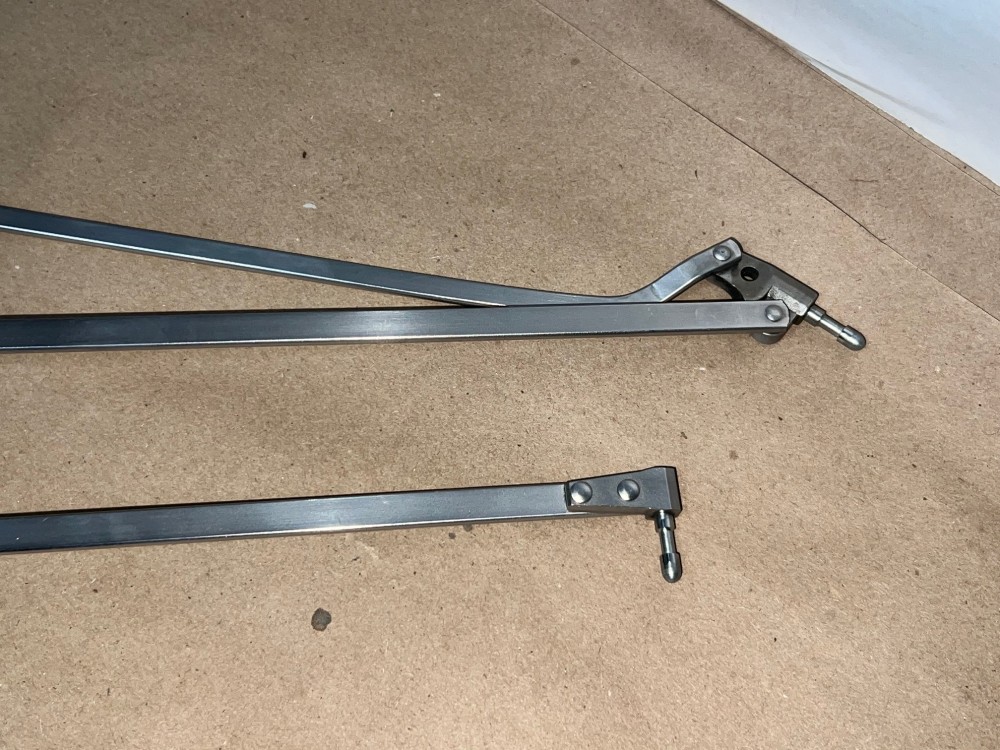 OEM 1969 1970 Cadillac Eldorado WINDSHIELD WIPER ARMS - LEFT & RIGHT - Image 4