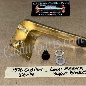 OEM 1973 1974 1975 1976 Cadillac Deville Calais Fleetwood 1973 1974 1975 1976 1977 1978 Eldorado LOWER ANTENNA SUPPORT MOUNTING BRACKET WITH SCREW BOLT #1602174