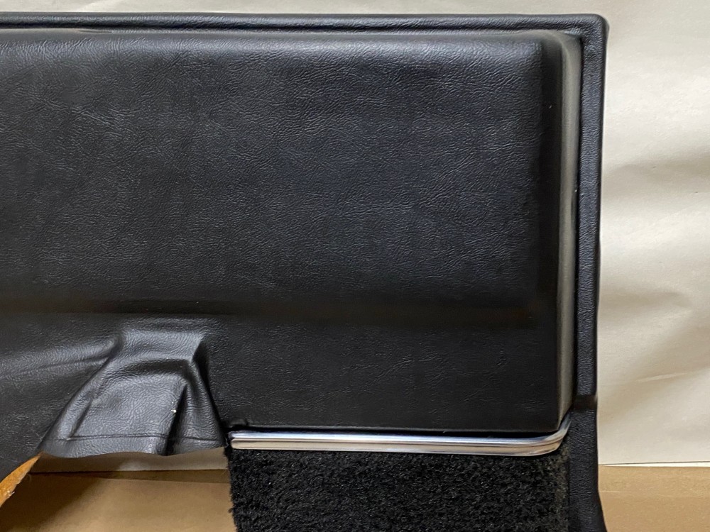 OEM 1971 1972 1973 1974 1975 1976 Cadillac Coupe Deville Calais 2 Dr LEFT DRIVER SIDE REAR LOWER DOOR PANEL ARM REST BLACK - Image 10