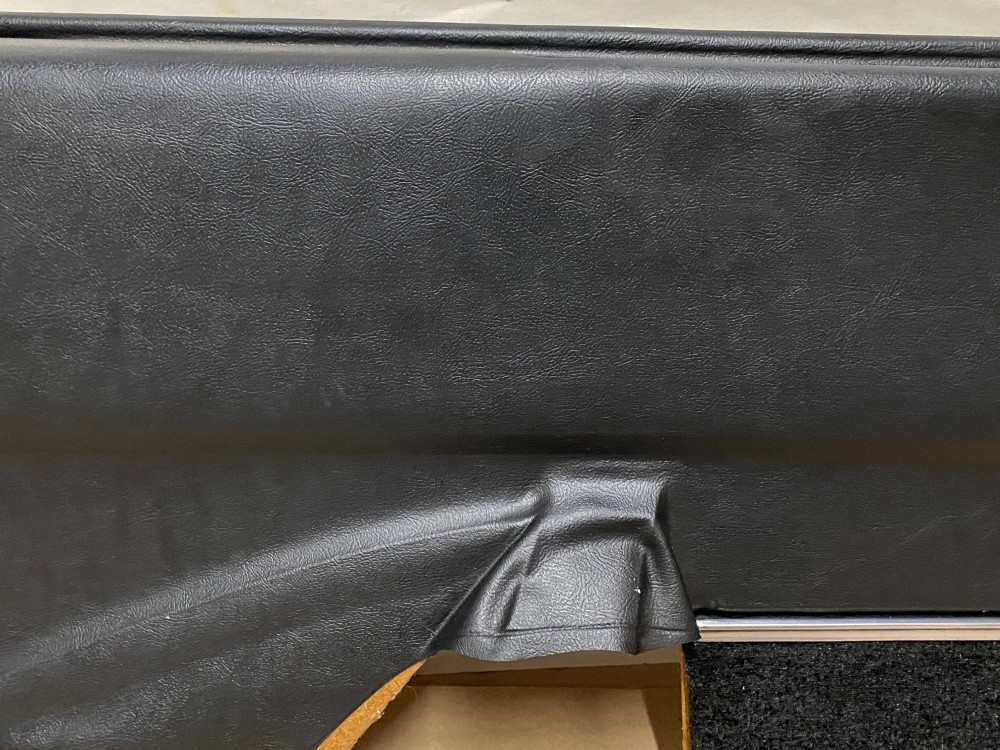 OEM 1971 1972 1973 1974 1975 1976 Cadillac Coupe Deville Calais 2 Dr LEFT DRIVER SIDE REAR LOWER DOOR PANEL ARM REST BLACK - Image 11